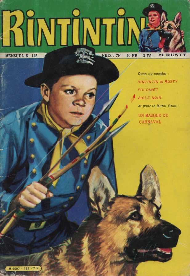 Scan de la Couverture Rintintin Rusty n 145